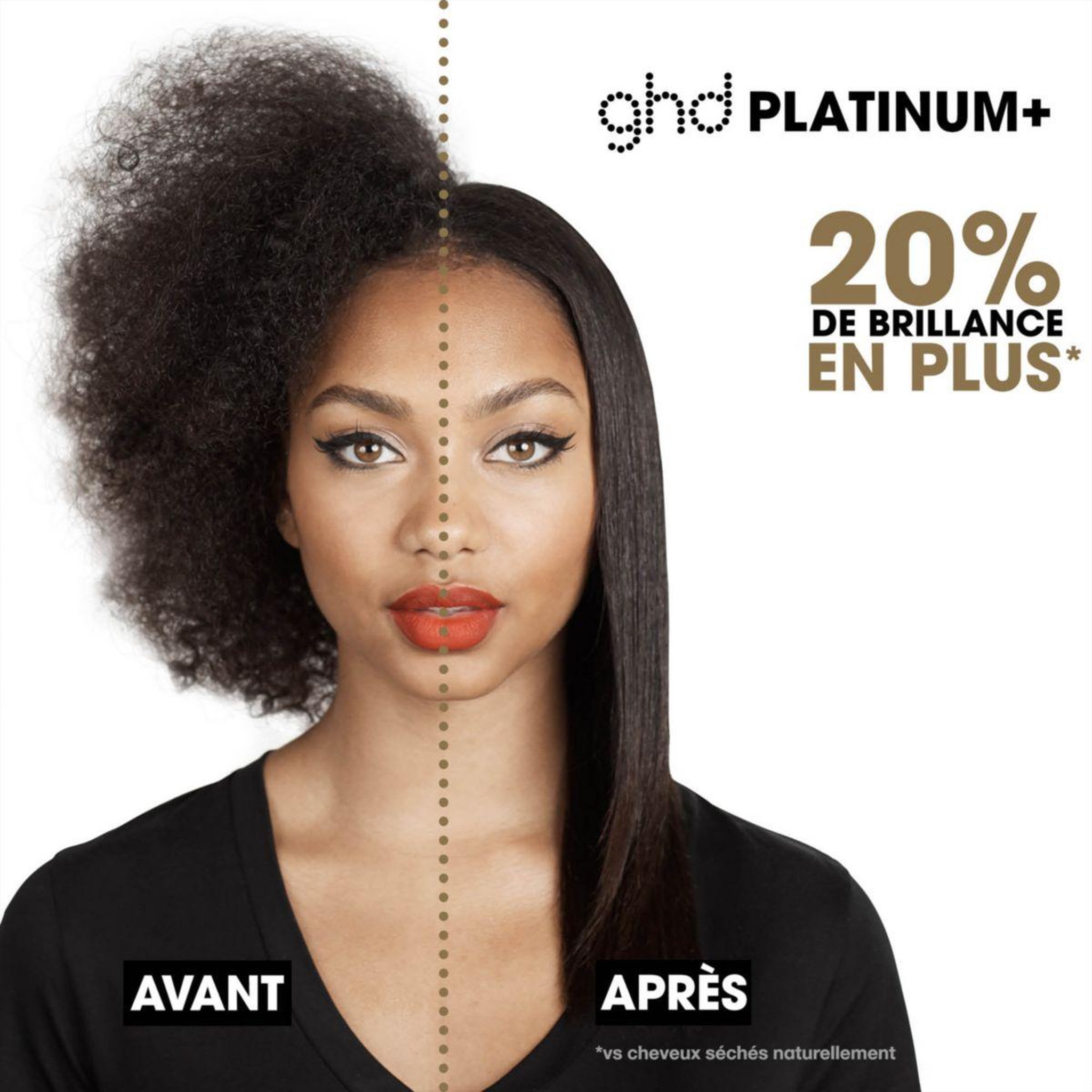 Voir la diapositive 3 : Ghd Lisseur platinum+ blanc : technologie prédictive pour un coiffage intelligent et une brillance ultime