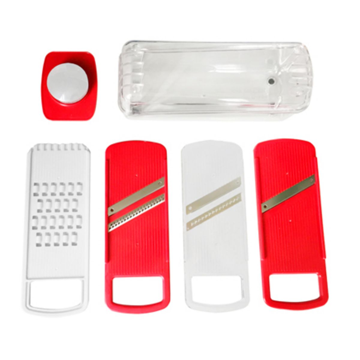 ACTUEL Set mandoline + Râpe + Julienne réceptacle 