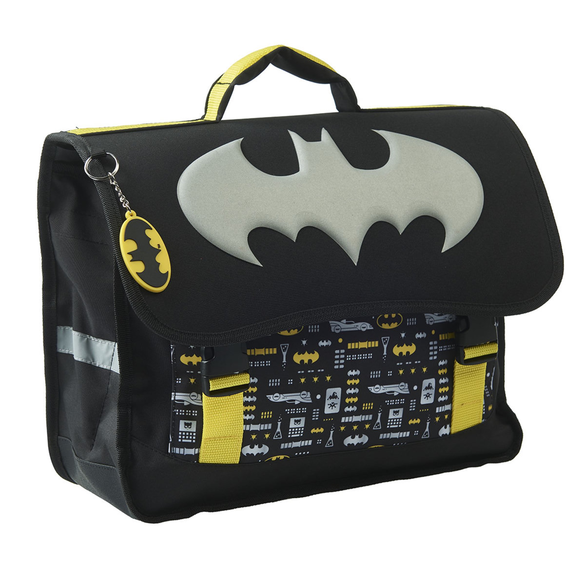 DC COMIC'S Cartable 38 cm CP/CE1/CE2 noir BATMAN