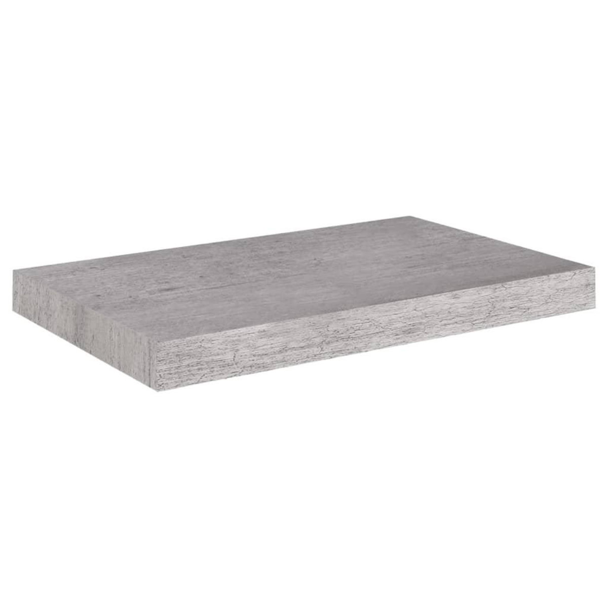 VIDAXL Etagere murale flottante gris beton 50x23x3,8 cm MDF