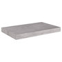 Voir la diapositive 2 : VIDAXL Etagere murale flottante gris beton 50x23x3,8 cm MDF