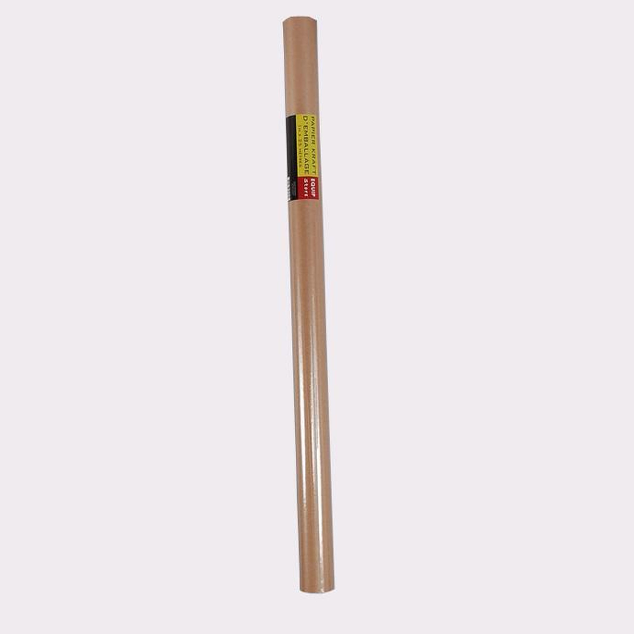 CENTRALE BRICO Papier kraft marron pack and move, l.25 m x l.100 cm, e.0.6 cm x l.60 µm