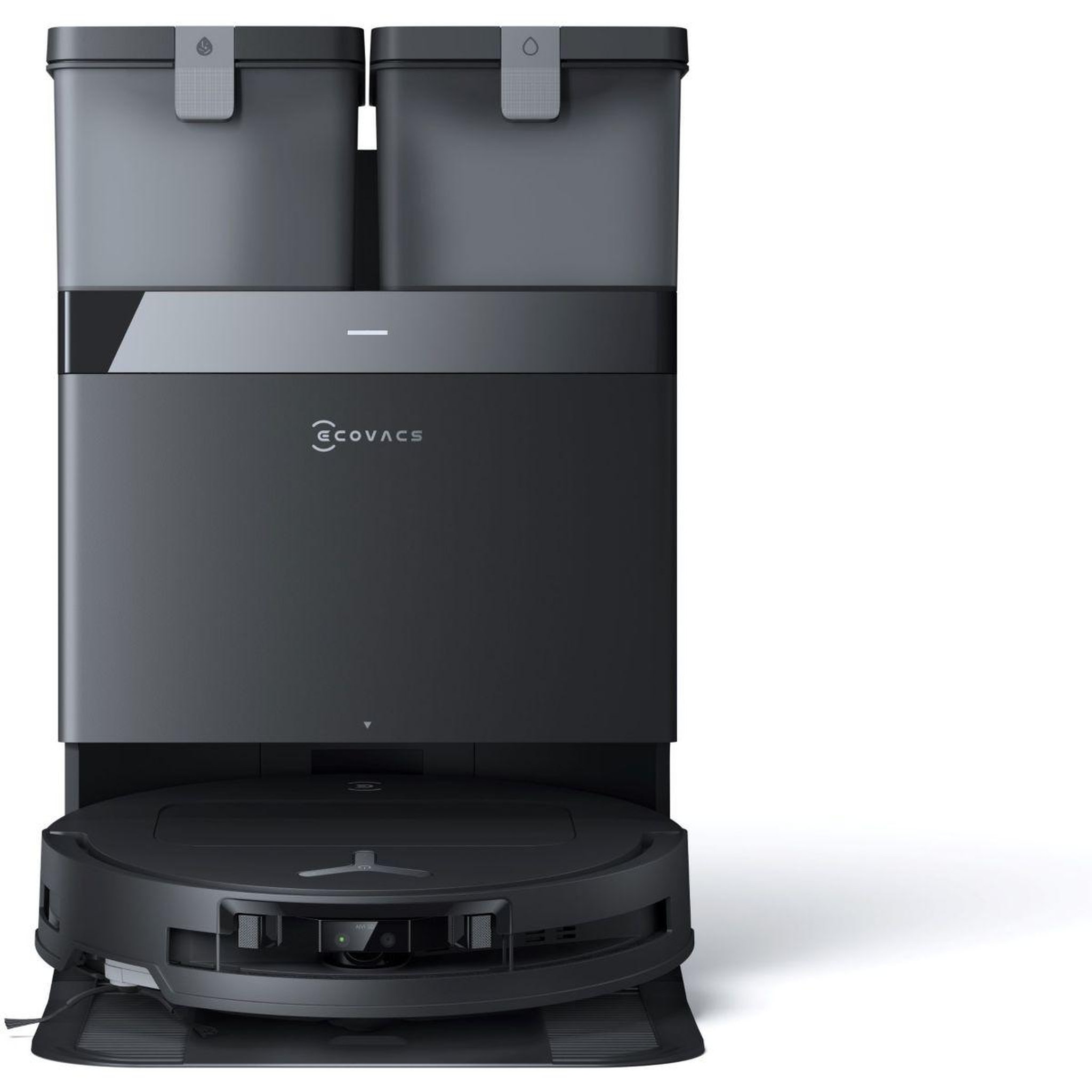 Voir la diapositive 5 : ECOVACS Robot Aspirateur Laveur Deebot T50 Pro Omni Gen 2 EU noir