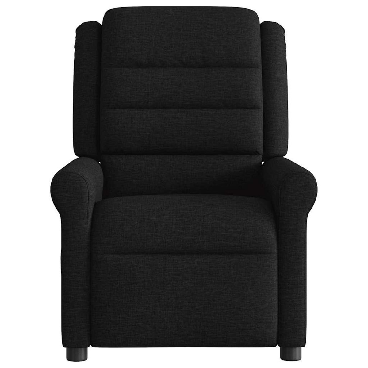 VIDAXL Fauteuil inclinable electrique Noir Tissu