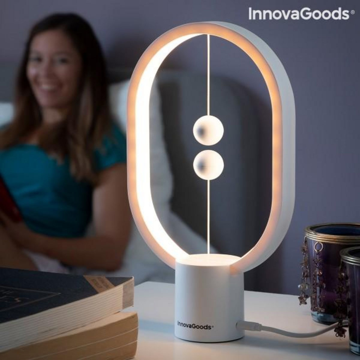INNOVAGOODS Lampe d'Équilibre avec Interrupteur Magnétique Magilum InnovaGoods MAGILUM