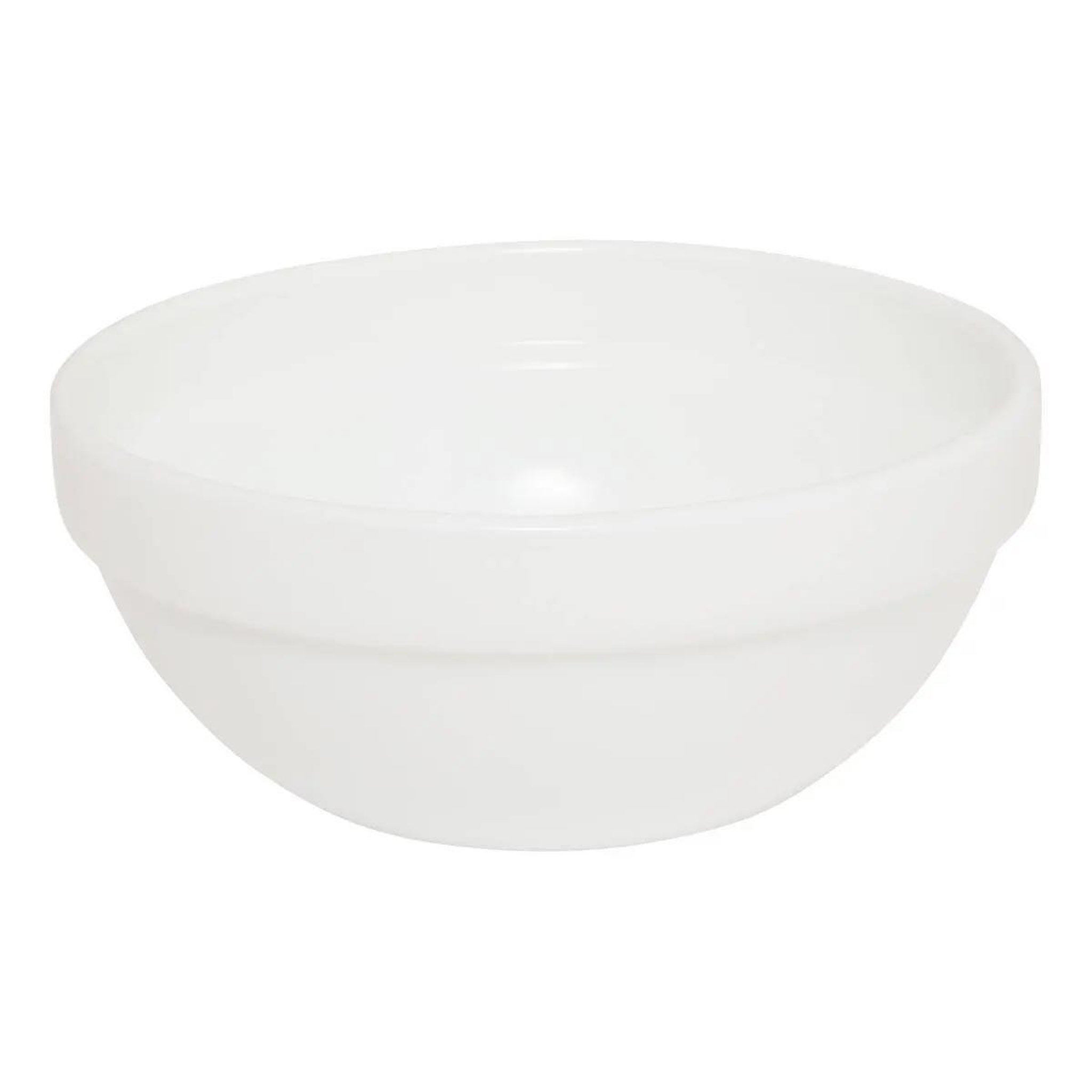 Voir la diapositive 2 : SECRET DE GOURMET Lot de 6 bols en verre  helena  15cm blanc