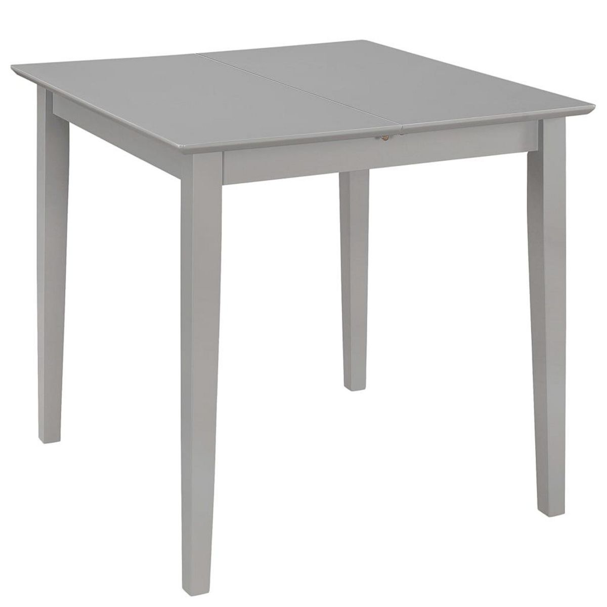 VIDAXL Table a dîner extensible Gris (80-120) x 80 x 74 cm MDF