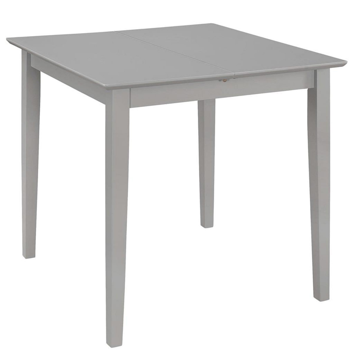 VIDAXL Table a dîner extensible Gris (80-120) x 80 x 74 cm MDF