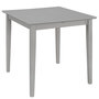 Voir la diapositive 3 : VIDAXL Table a dîner extensible Gris (80-120) x 80 x 74 cm MDF