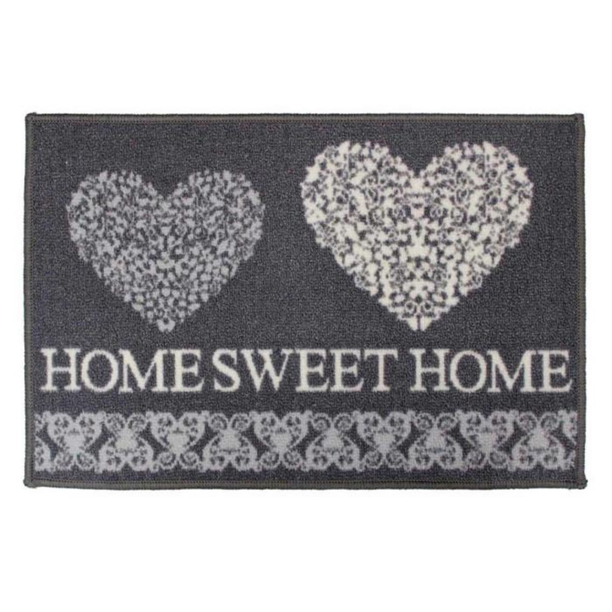 Paris Prix Tapis Déco Multi-Usage  Mathilda  40x60cm Gris