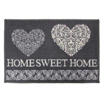 Paris Prix Tapis Déco Multi-Usage  Mathilda  40x60cm Gris
