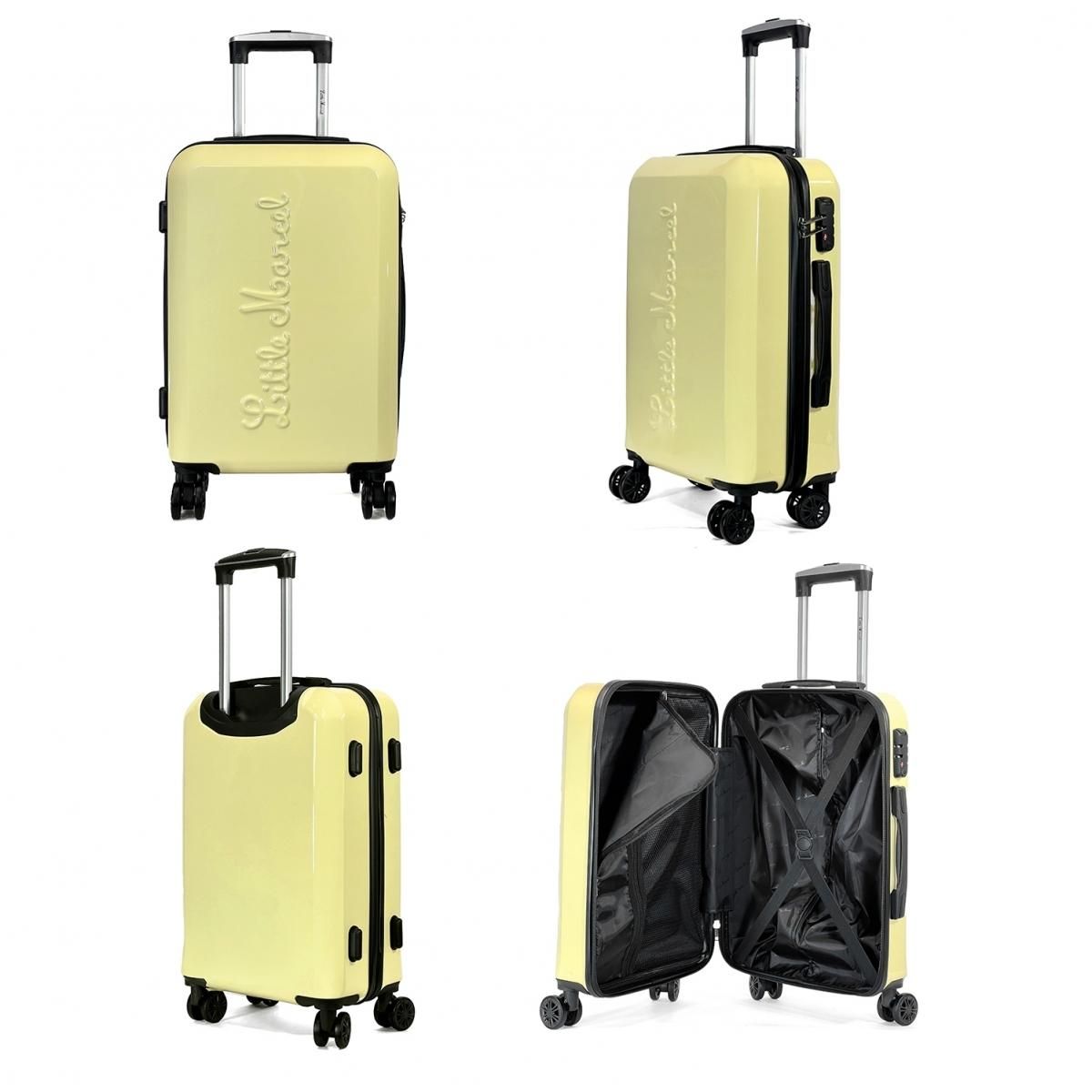 Little Marcel Valise cabine rigide polycarbonate TSA 58 cm