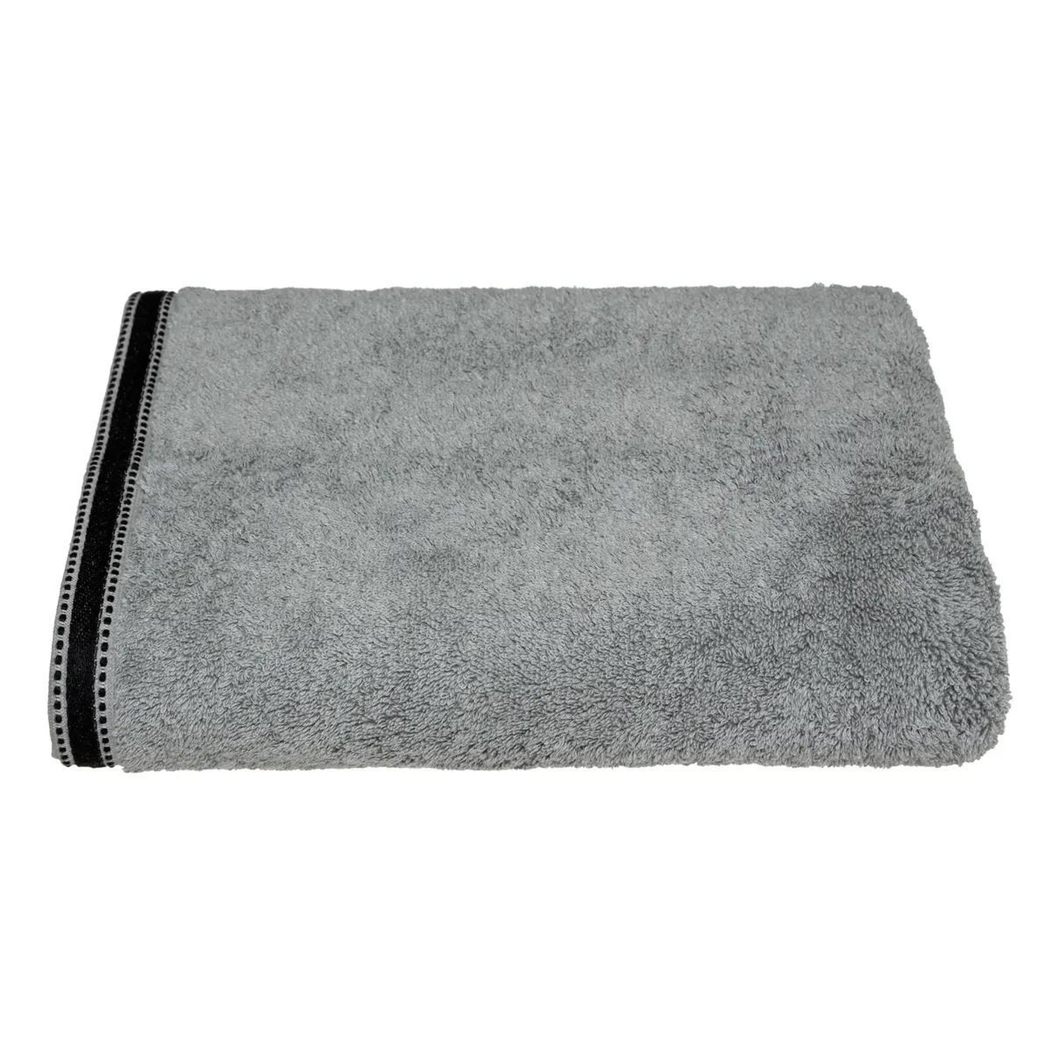 ATMOSPHERA Drap de bain  joia  100x150cm gris
