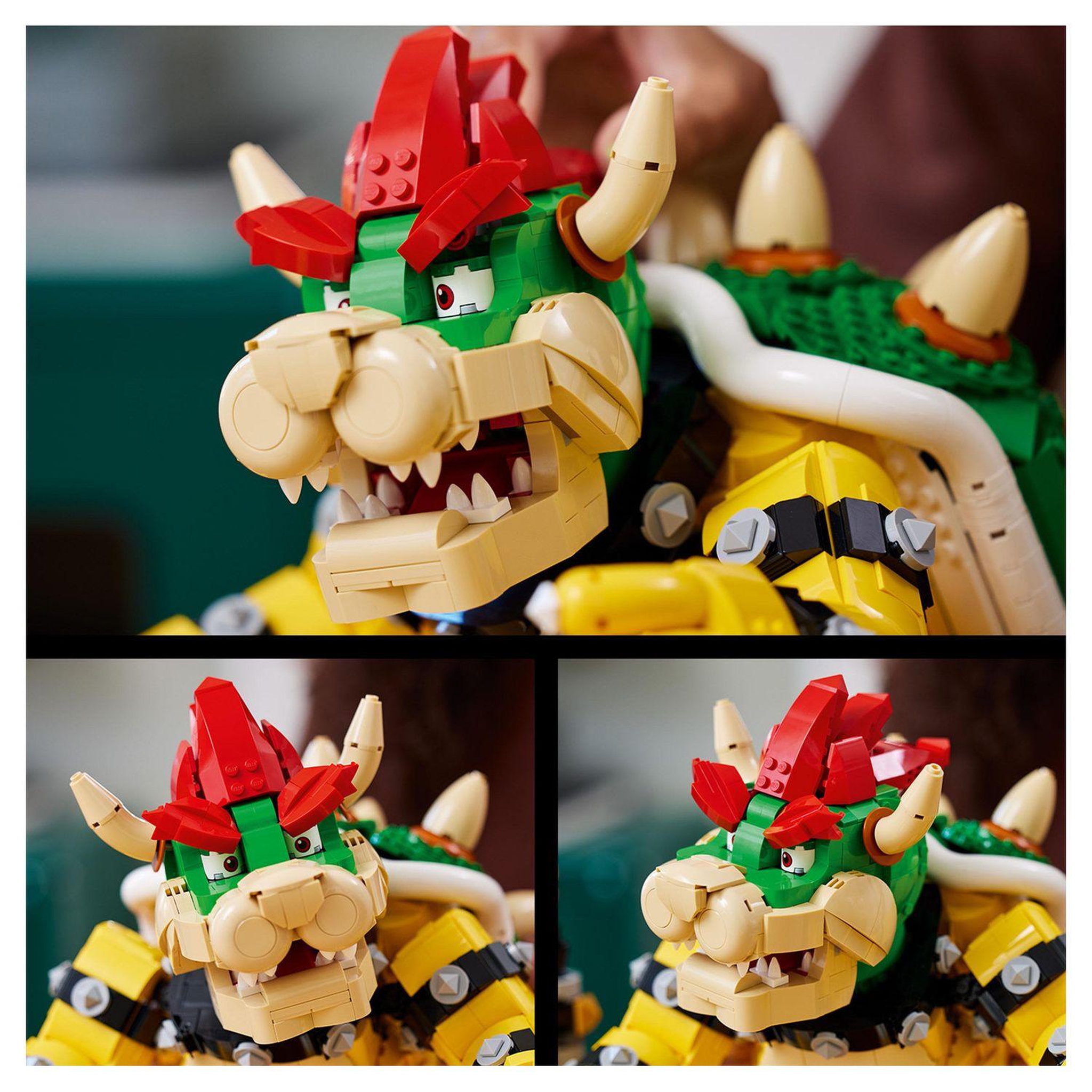 Voir la diapositive 5 : LEGO Super Mario 71411 Le Puissant Bowser, Figurine, Kit de Construction, Collection,  Cadeau