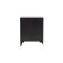 Voir la diapositive 4 : Paris Prix Commode Design 4 Tiroirs  Piring  98cm Noir