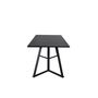 Voir la diapositive 3 : Paris Prix Table à Manger Design  Marina  180cm Noir