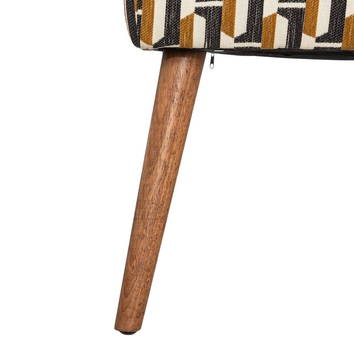 ATMOSPHERA Tabouret d'appoint en tissu jacquard CHIARA