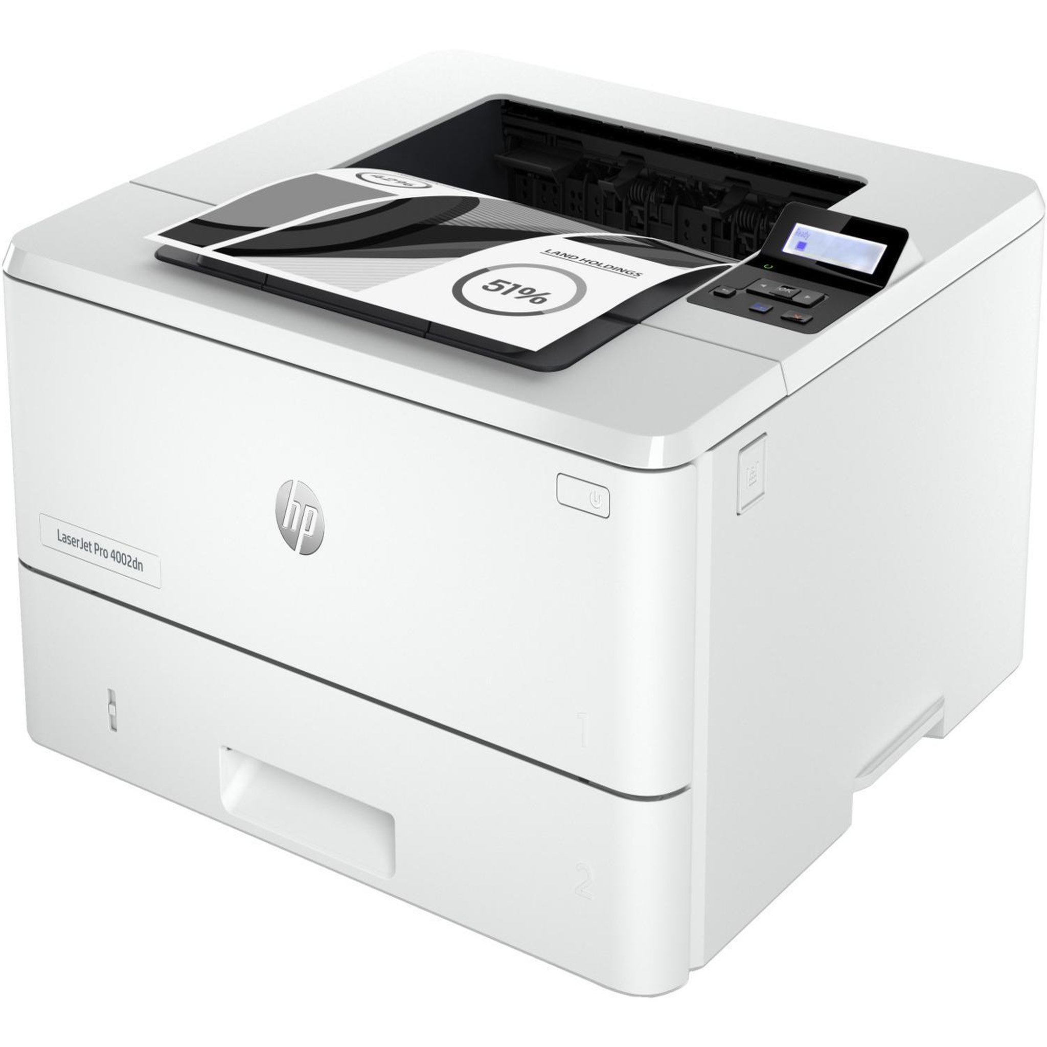 Voir la diapositive 3 : HP HP LaserJet Pro 4002dn Drucker s w Duplex (2Z605F B19)