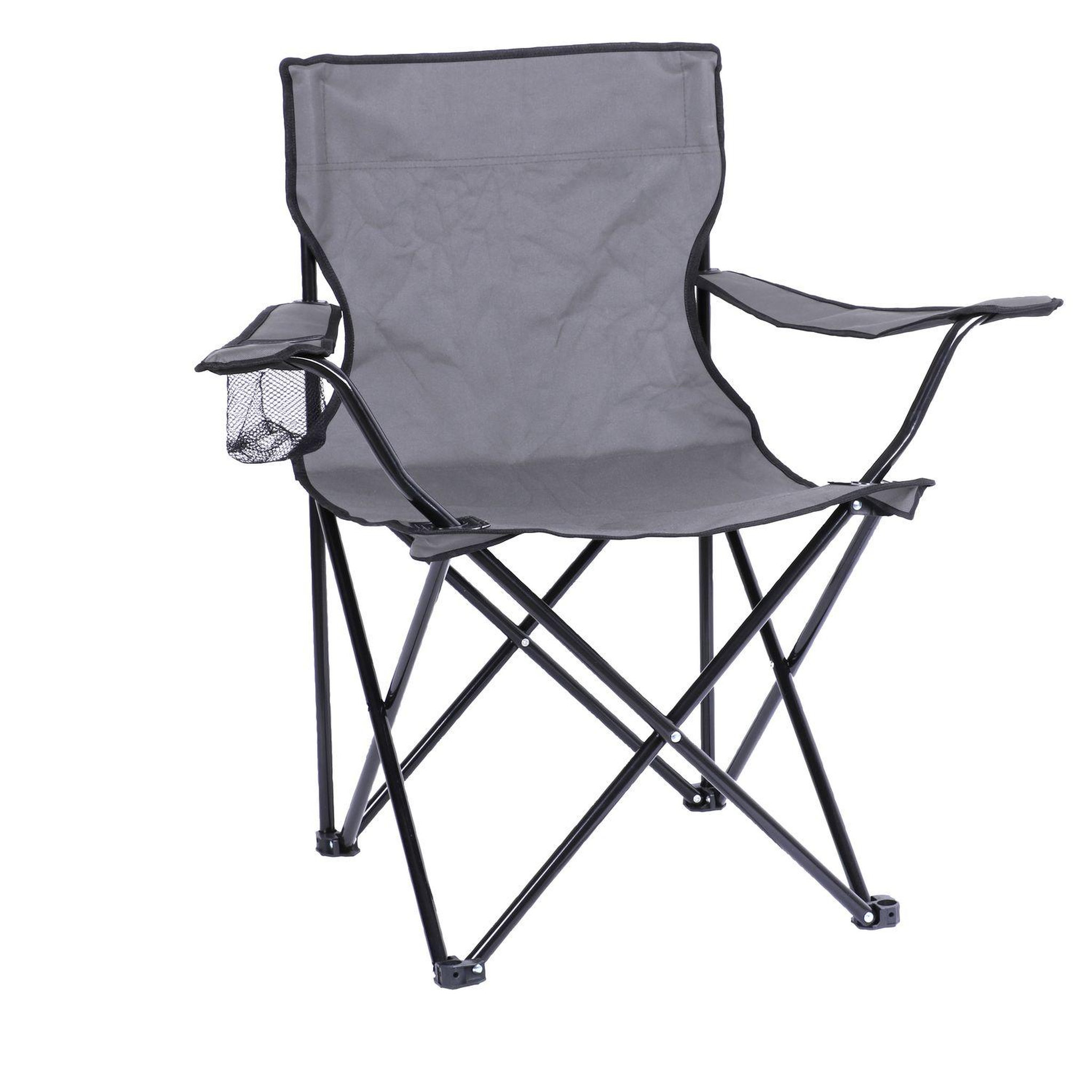 SUNNYDAYS Fauteuil de camping - gris anthracite
