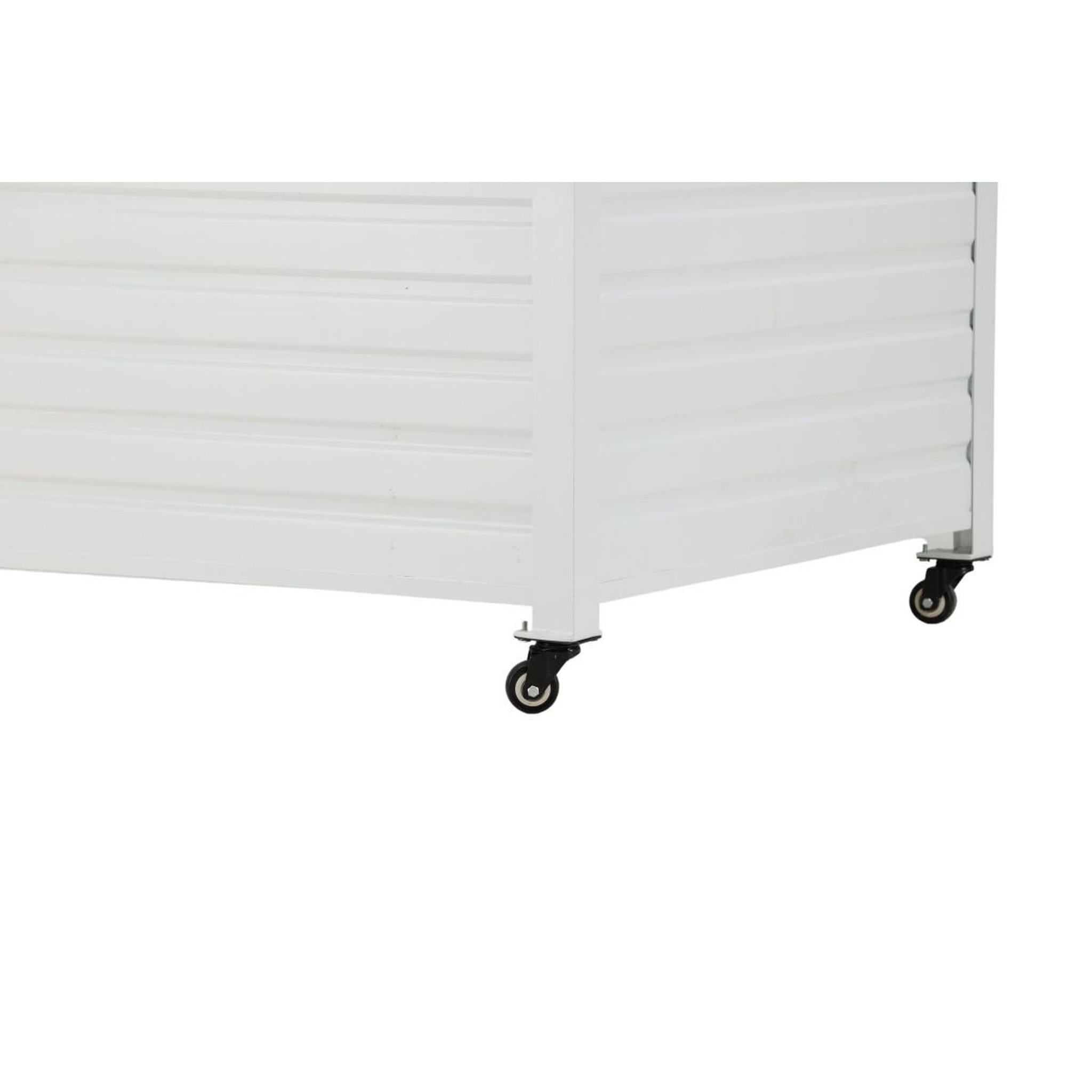 Voir la diapositive 6 : Paris Prix Coffre de jardin  tiana  150cm blanc