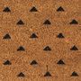 Voir la diapositive 5 : VIDAXL Tapis de porte naturel 45x75 cm fibre de coco touffete