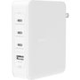 Voir la diapositive 1 : Belkin Chargeur secteur 4 ports 140W UK+EU+US plug