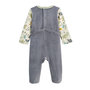 Voir la diapositive 5 : Petit Béguin Lot de 2 pyjamas bébé en velours Boavista