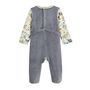 Voir la diapositive 5 : Petit Béguin Lot de 2 pyjamas bébé en velours Boavista