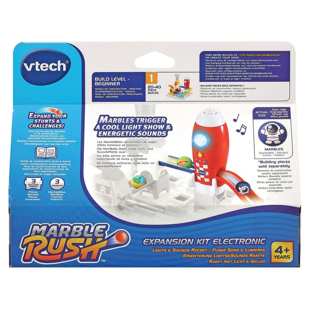 VTECH Marble Rush Expansion Kit electronic Fusée sons et lumières 