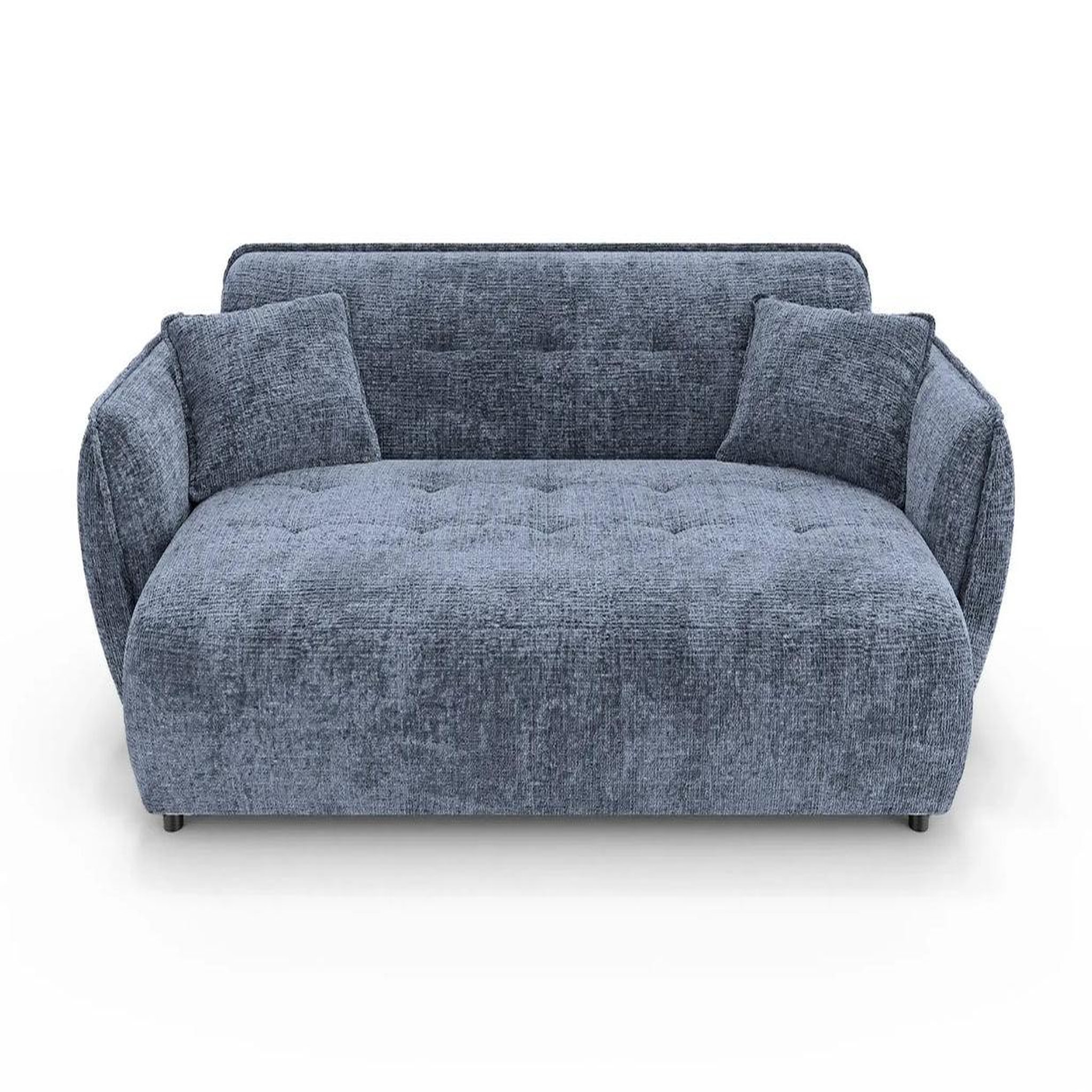 Voir la diapositive 1 : CASANOVA PARIS Mona - canapé droit tissu chenille 3 places