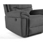 Voir la diapositive 6 : BEST MOBILIER Jasmin - fauteuil relax électrique - en tissu