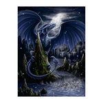RAVENSBURGER Puzzle 1500 pièces Le Dragon bleu – Ravensburger – Dès 14 ans – Adulte – 80x60 cm