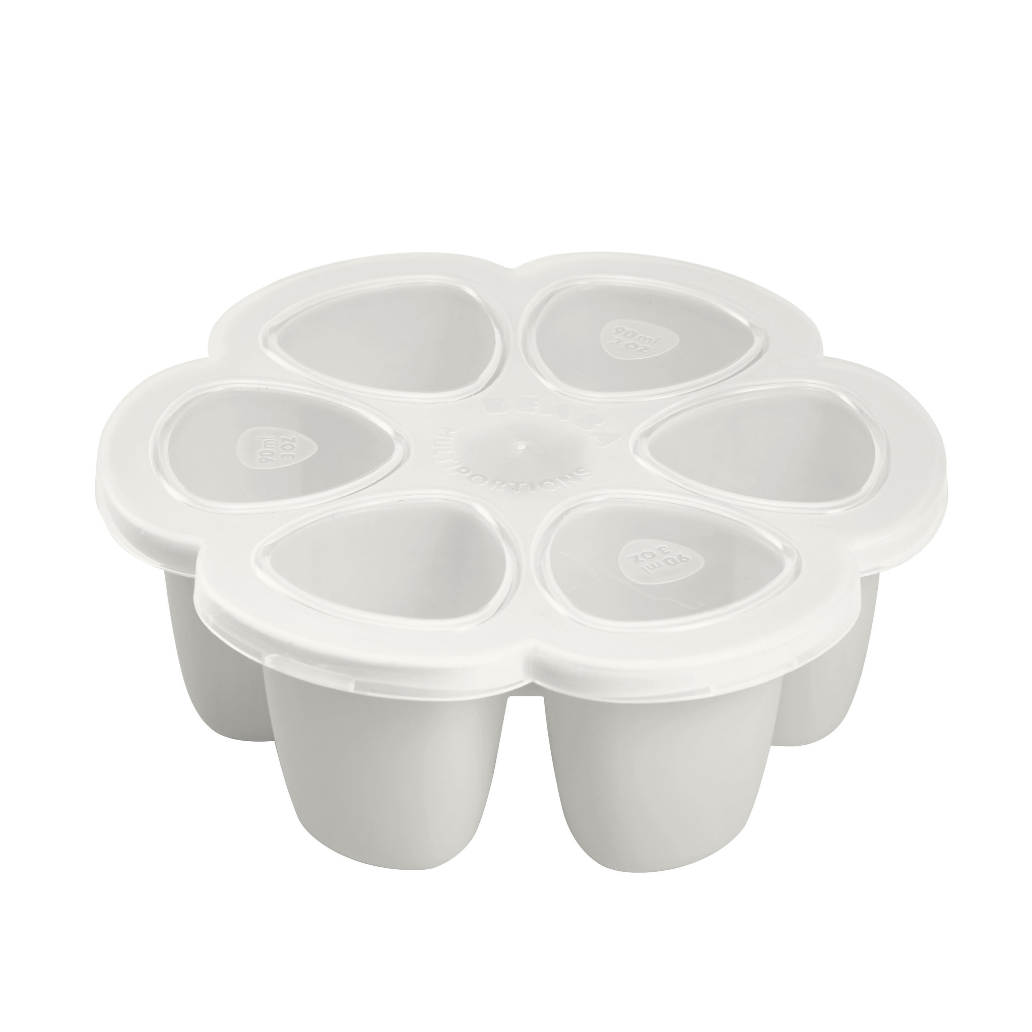 BEABA Multiportions silicone 6 x 90 ml light mist