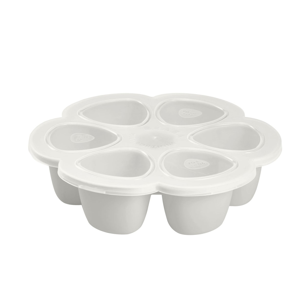 BEABA Multiportions silicone 6 x 90 ml light mist