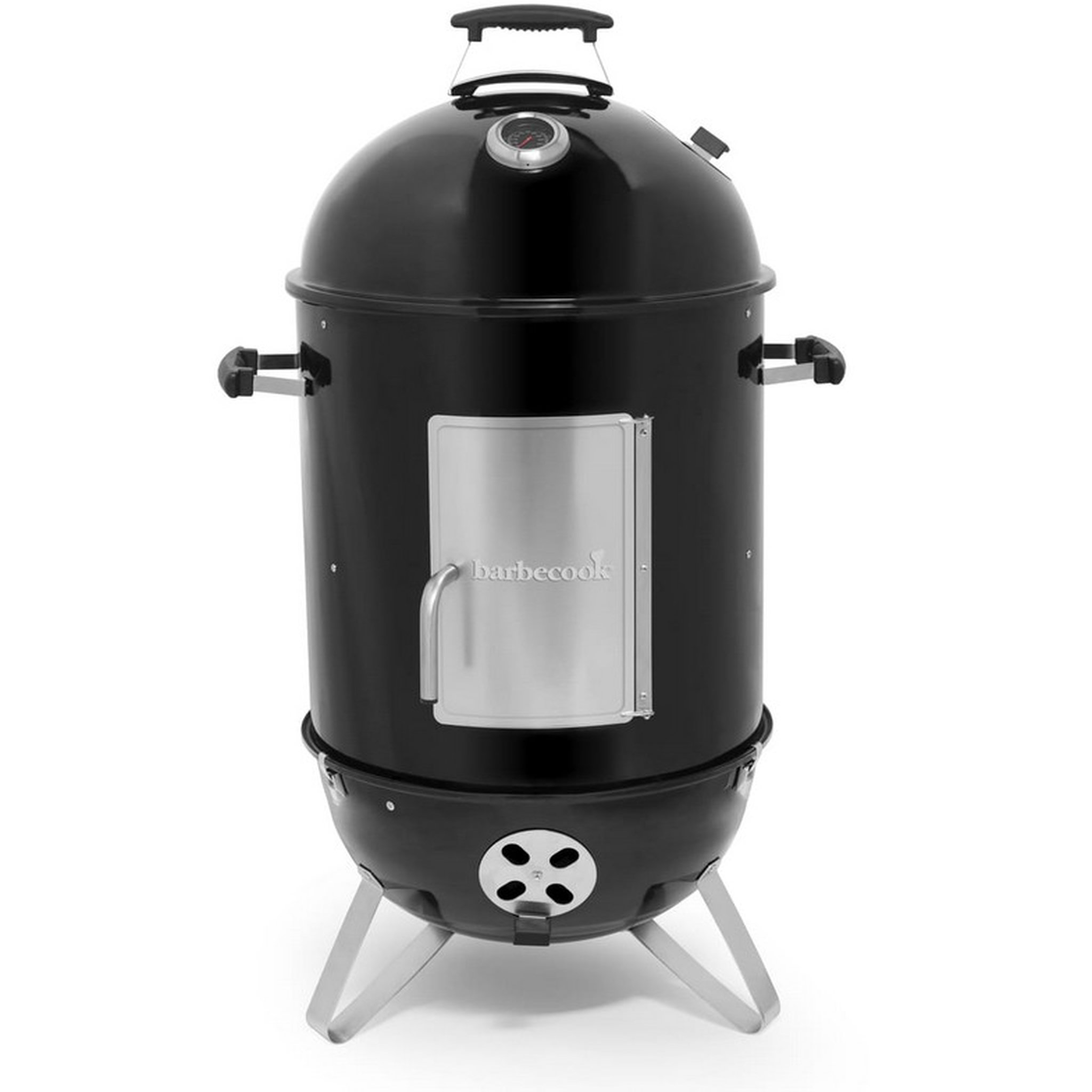 Voir la diapositive 1 : BARBECOOK Fumoir à charbon 39cm noir - 223.9839.000