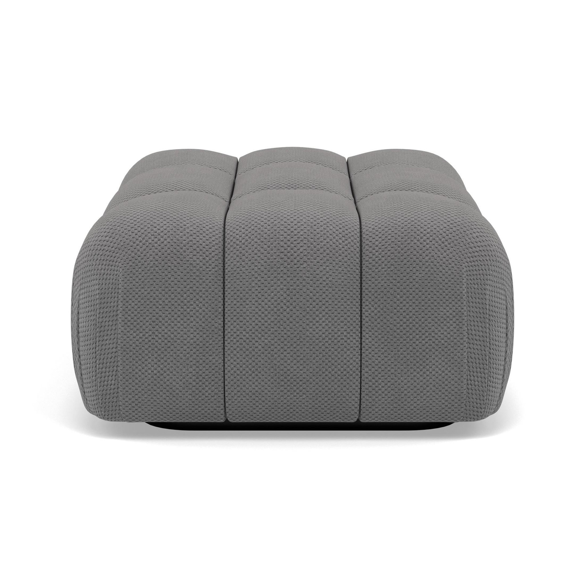 Voir la diapositive 1 : LISA DESIGN Ruby - pouf en velours texturé