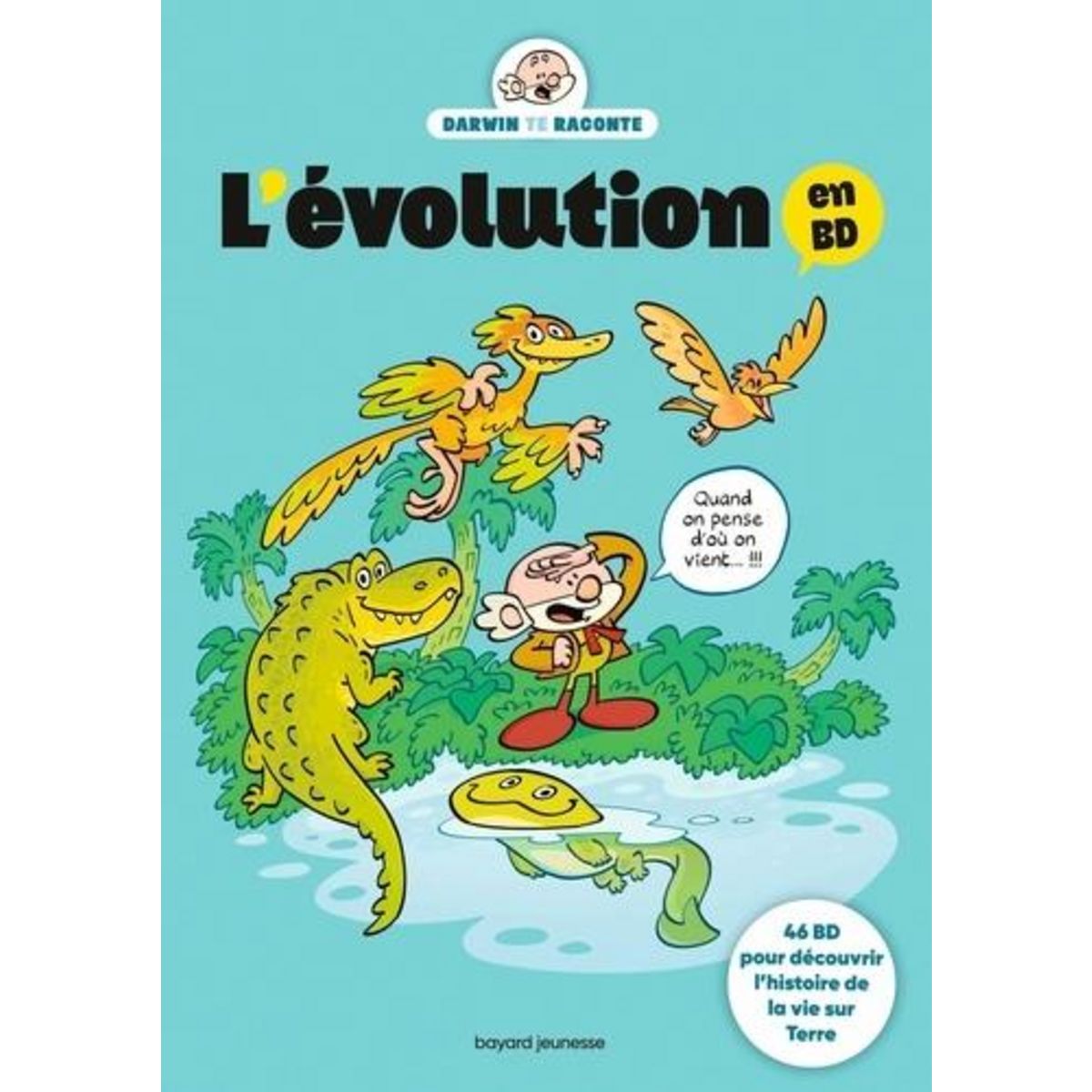 DARWIN TE RACONTE L'EVOLUTION EN BD, Fichou Bertrand
