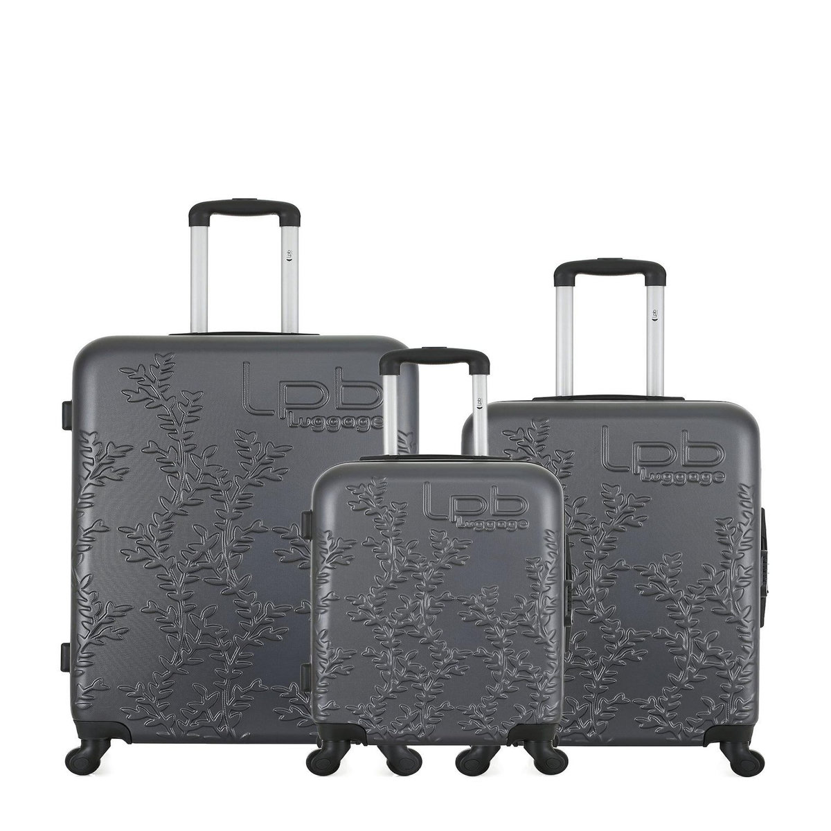 LES P'TITES BOMBES LPB LPB LUGGAGE - LOT DE 3 - Valises grand format, weekend et cabine NAIS