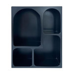 Paris Prix Étagère 4 Niches Arche  Kathrine  80cm Noir