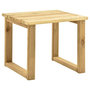 Voir la diapositive 1 : VIDAXL Table de transat 30x30x26 cm Bois de pin impregne
