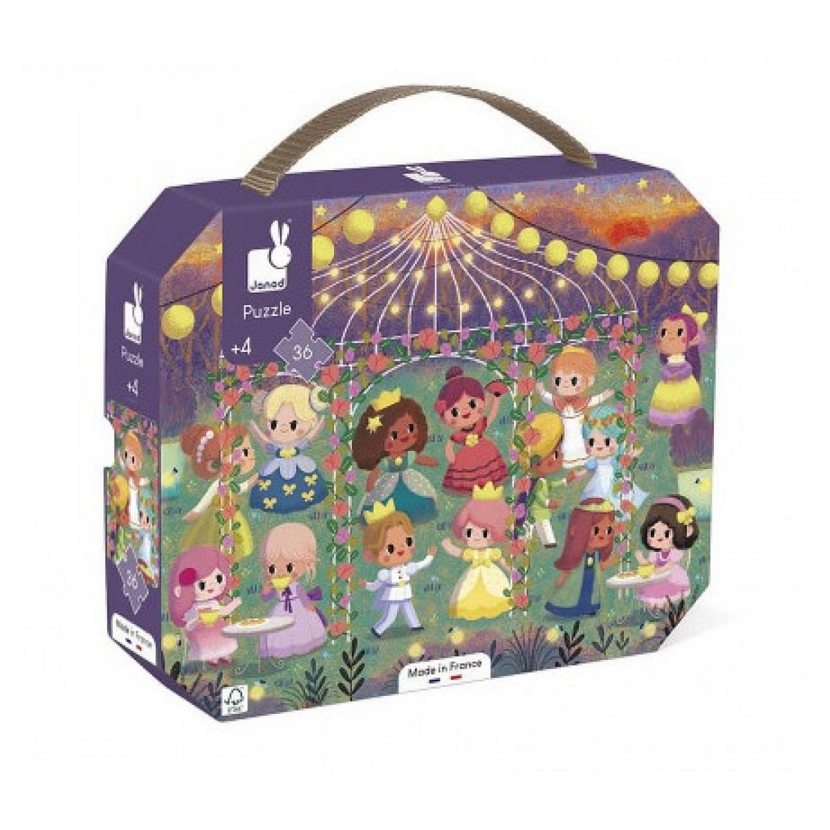 Juratoys-Janod puzzle princesse 36 pieces