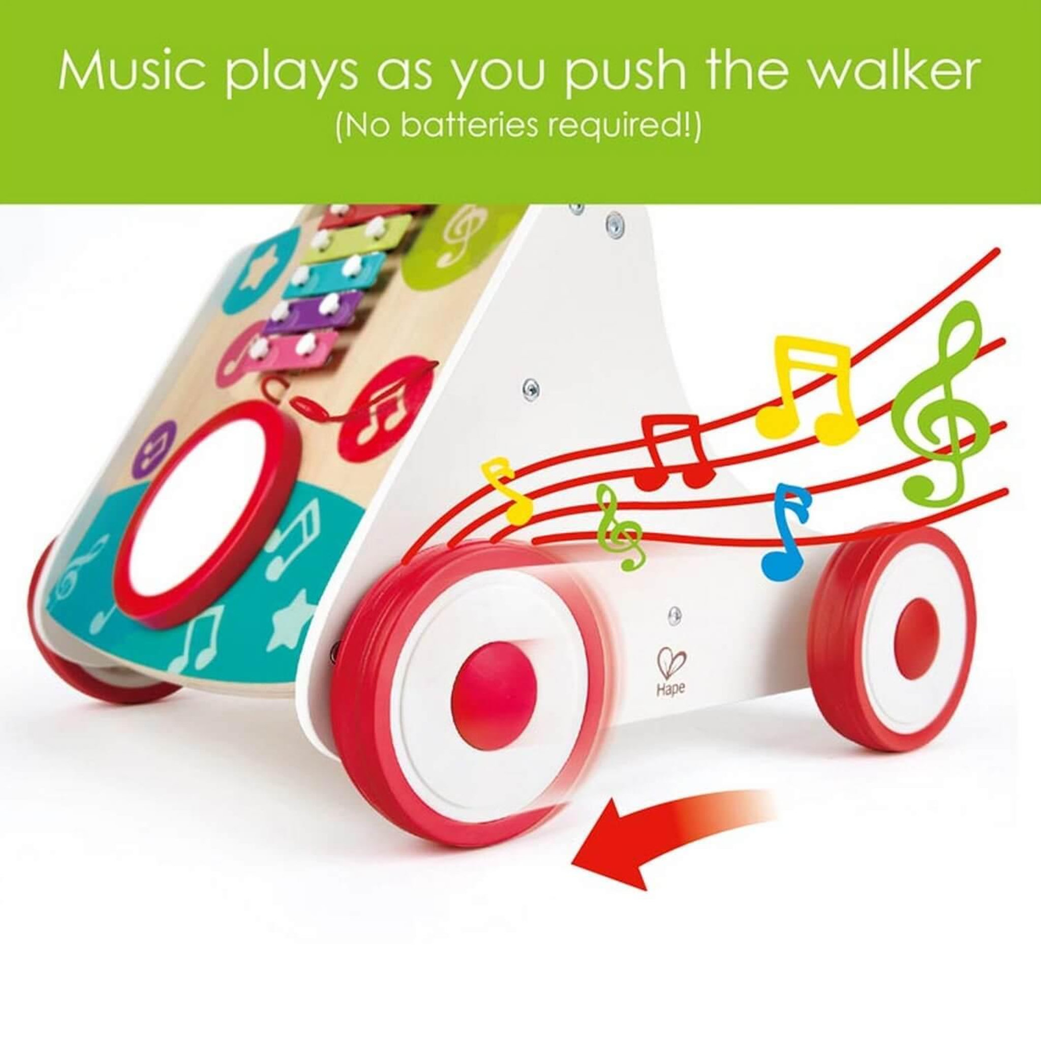 Voir la diapositive 3 : Hape Mon premier trotteur musical