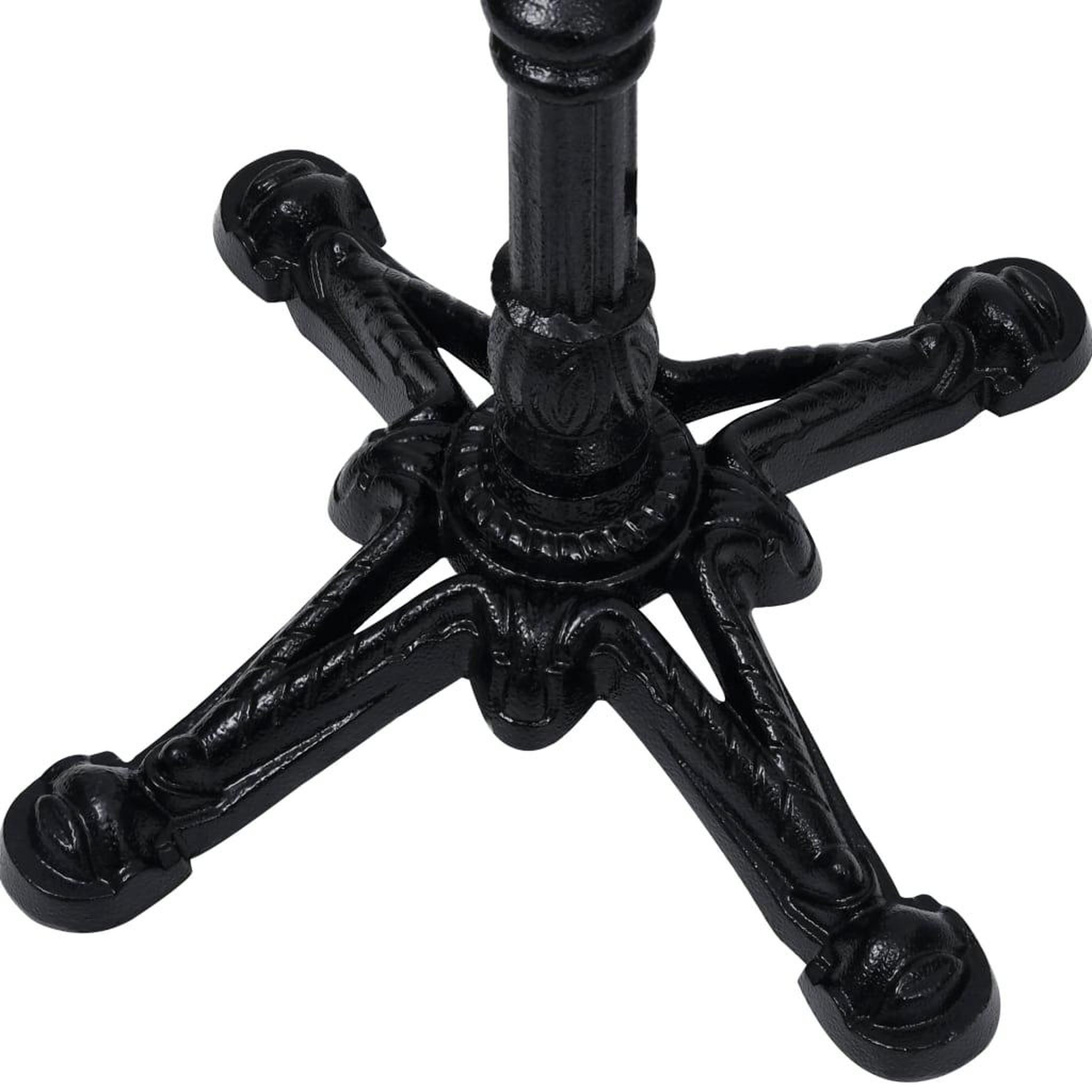 Voir la diapositive 5 : VIDAXL Pied de table de bistro noir 52x52x72 cm fonte
