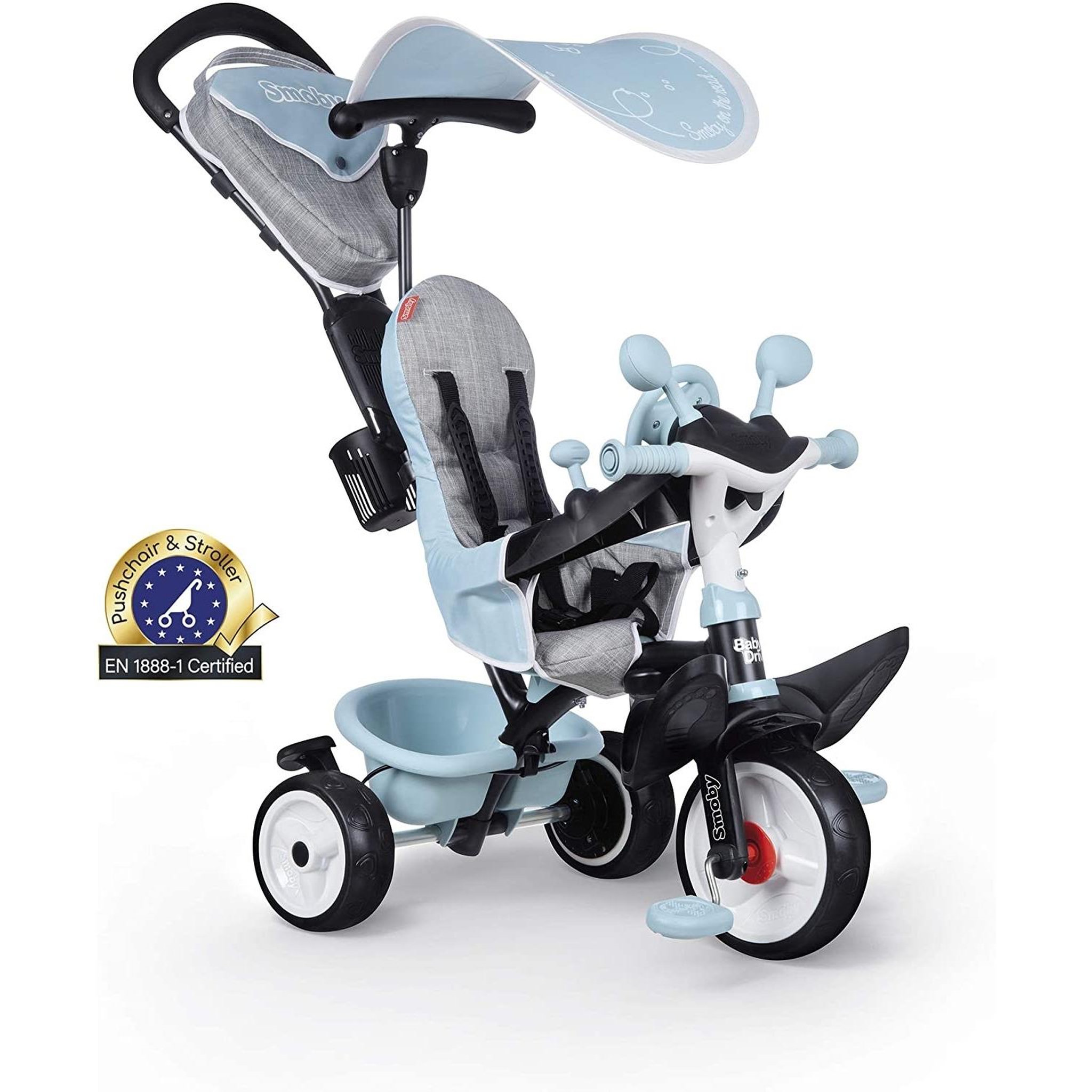 SMOBY Tricycle Baby Driver Plus Bleu