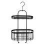 Voir la diapositive 3 : Wenko Etagère de douche à suspendre indus Classic - L. 26 x H. 47 cm - Noir