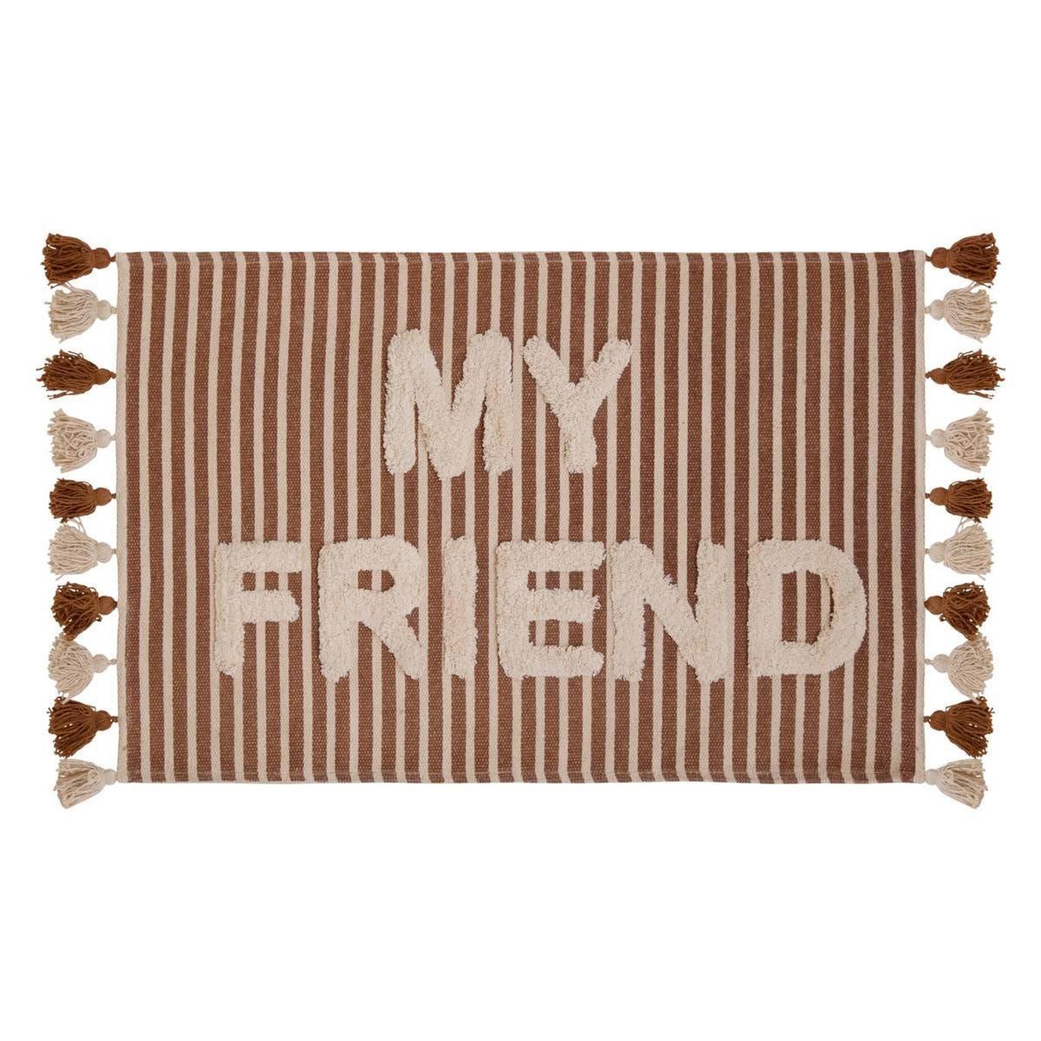 Voir la diapositive 1 : Atmosphera Kids Tapis enfant tufté  scott  60x90cm marron