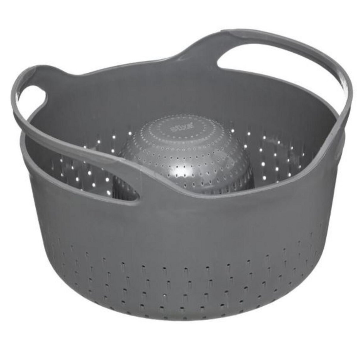 Passoire en plastique double 2 en 1