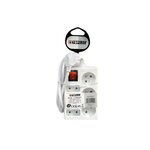 KB8 Bloc 7 prises avec interrupteur 3 prises 16 A et 4 prises 6A