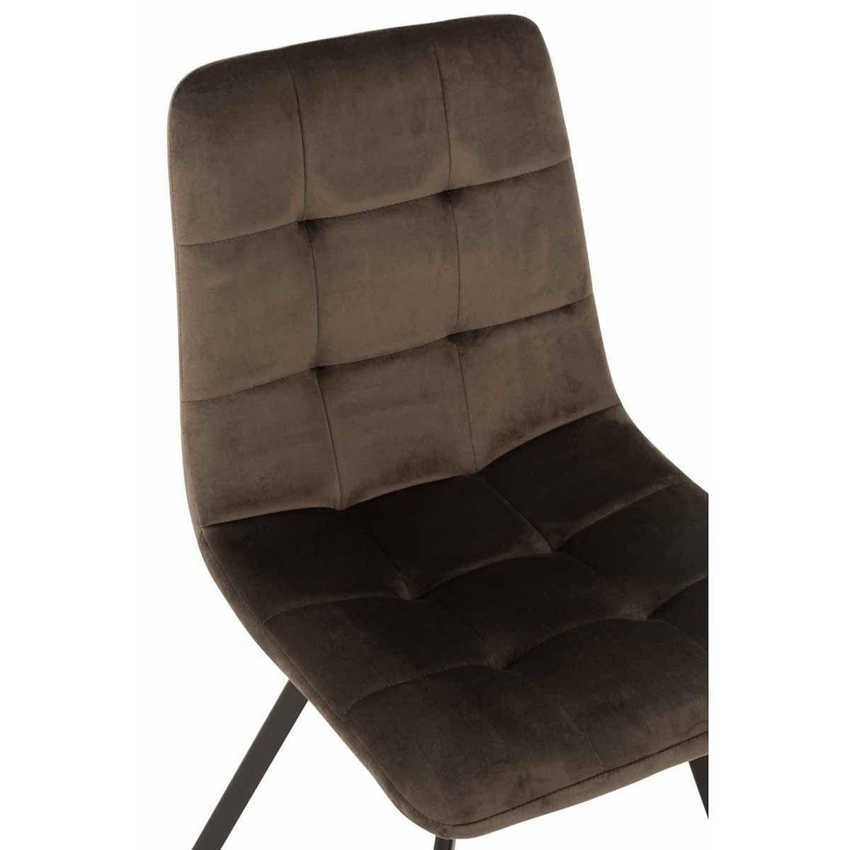 Paris Prix Chaise Design  Morgan  86cm Gris Foncé