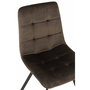 Voir la diapositive 6 : Paris Prix Chaise Design  Morgan  86cm Gris Foncé